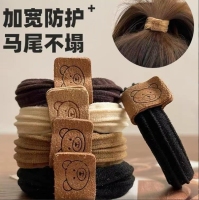 小熊发圈20只装